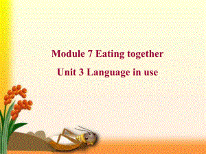 英语：Module7Unit3Languageinuse课件（外研版九年级下）.ppt