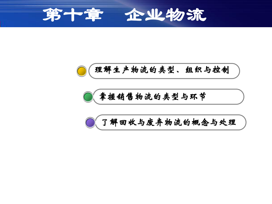 第十章企业物流ppt课件.ppt_第1页