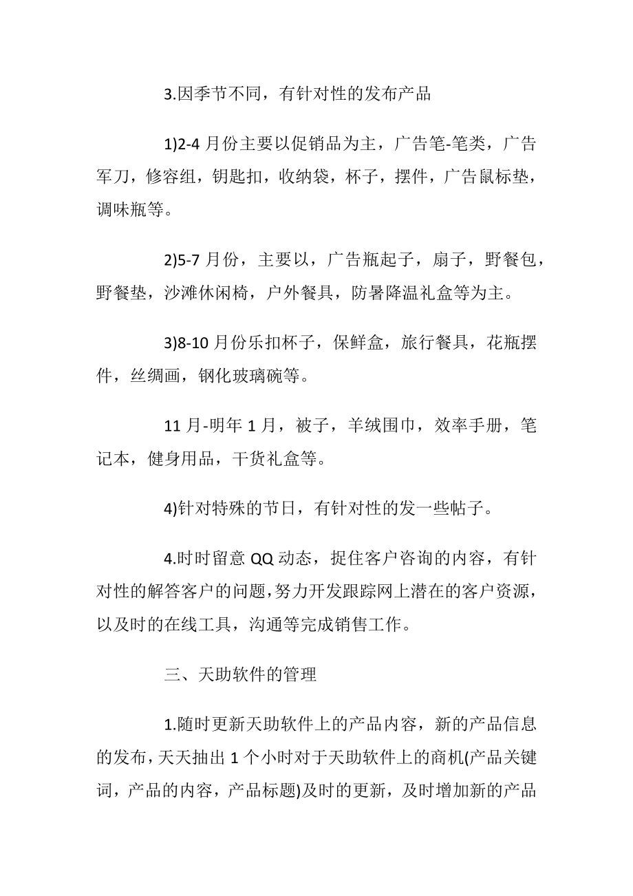 网络销售详细工作计划.docx_第2页