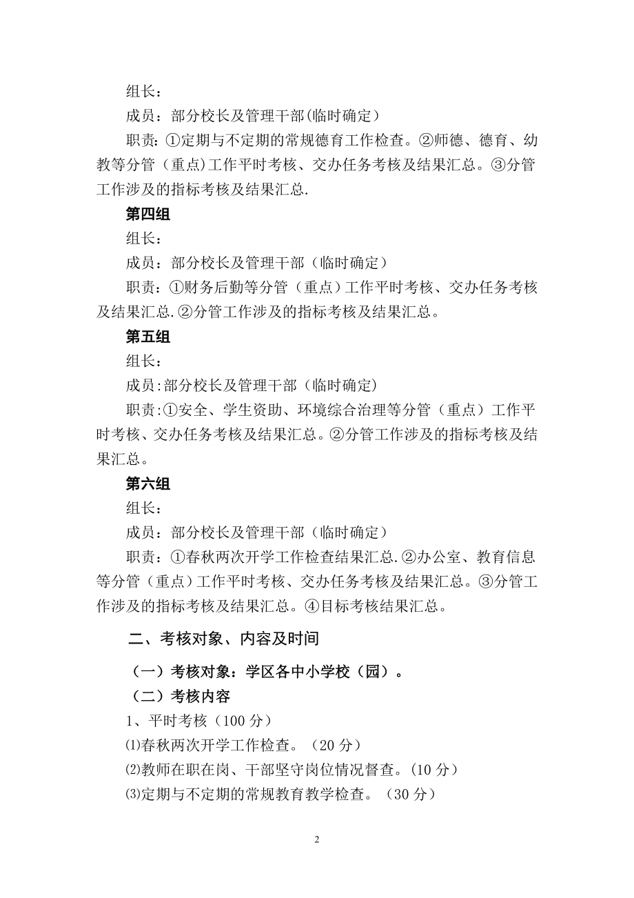 中小学学校目标管理考核方案(试行).doc_第2页