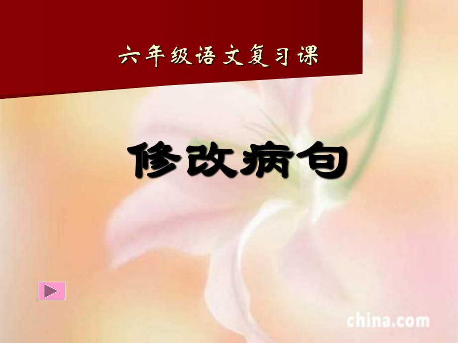 复习：《修改病句》课件.ppt_第1页