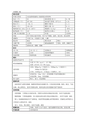 丙烯酸丁酯安全技术说明书.doc