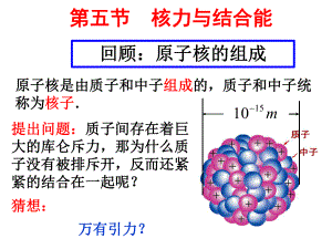 核力与结合能（公开课）ppt课件.ppt