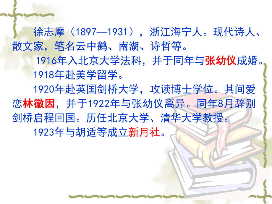 徐志摩精品ppt课件.ppt_第2页