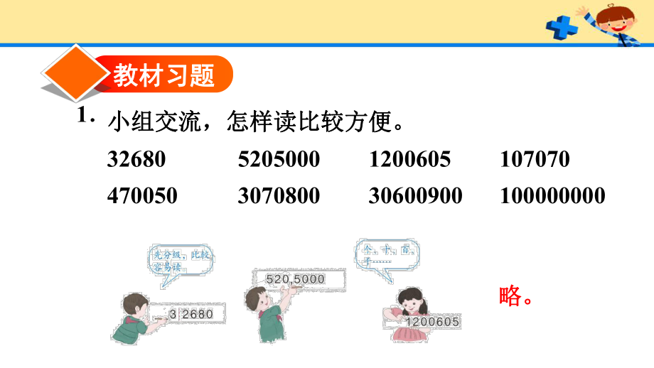 人教版4数上册第1单元12亿以内数的读法（习题）.pptx_第2页