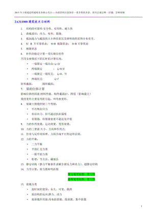 二级建造师—建筑工程管理与实务核心考点.doc