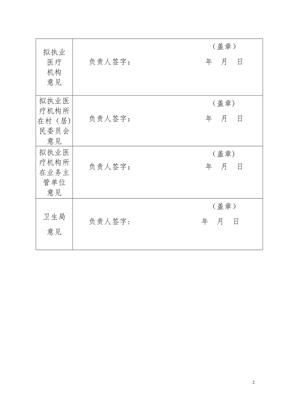 乡村医生执业变更登记申请表.doc_第2页