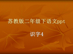 苏教版二年级下语识字4 (2).ppt