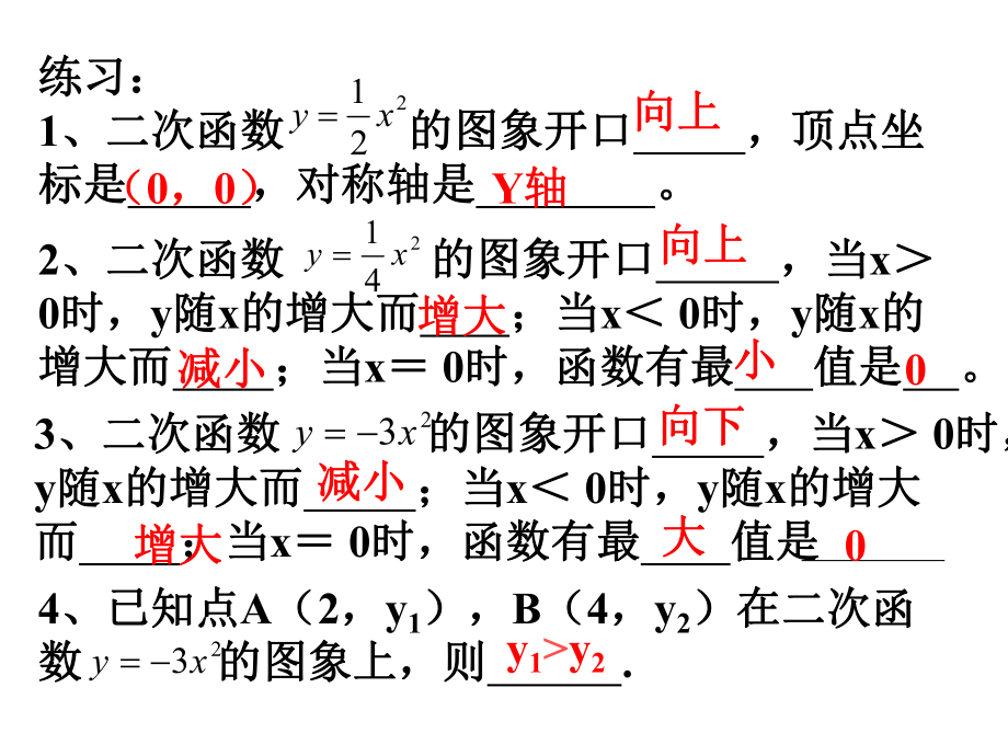 y=ax2+k的图像.ppt_第2页