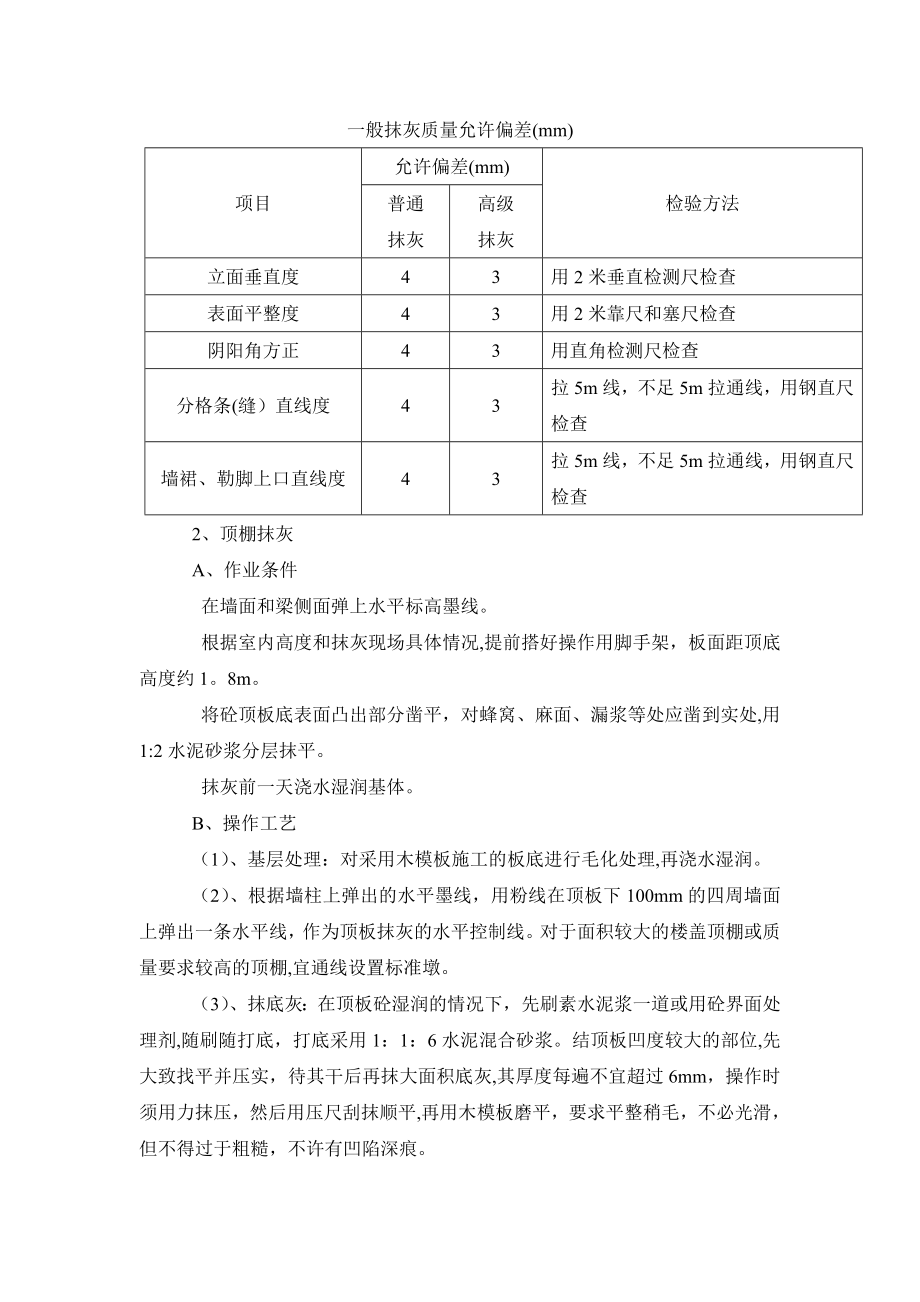 一般抹灰质量允许偏差.doc_第1页