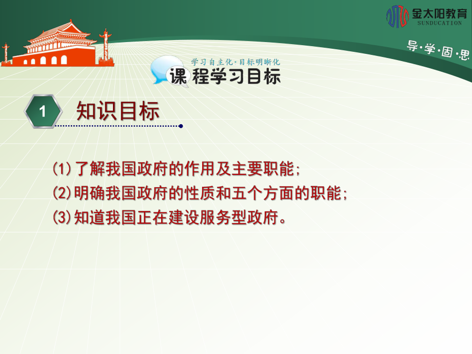 《政府的职能：管理与服务》导学案.ppt_第2页