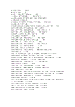 世界名人名言-中国格言-理想篇-格局篇.docx