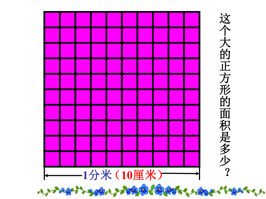 人教版三年级下册第六单元面积单位间的进率.ppt_第2页