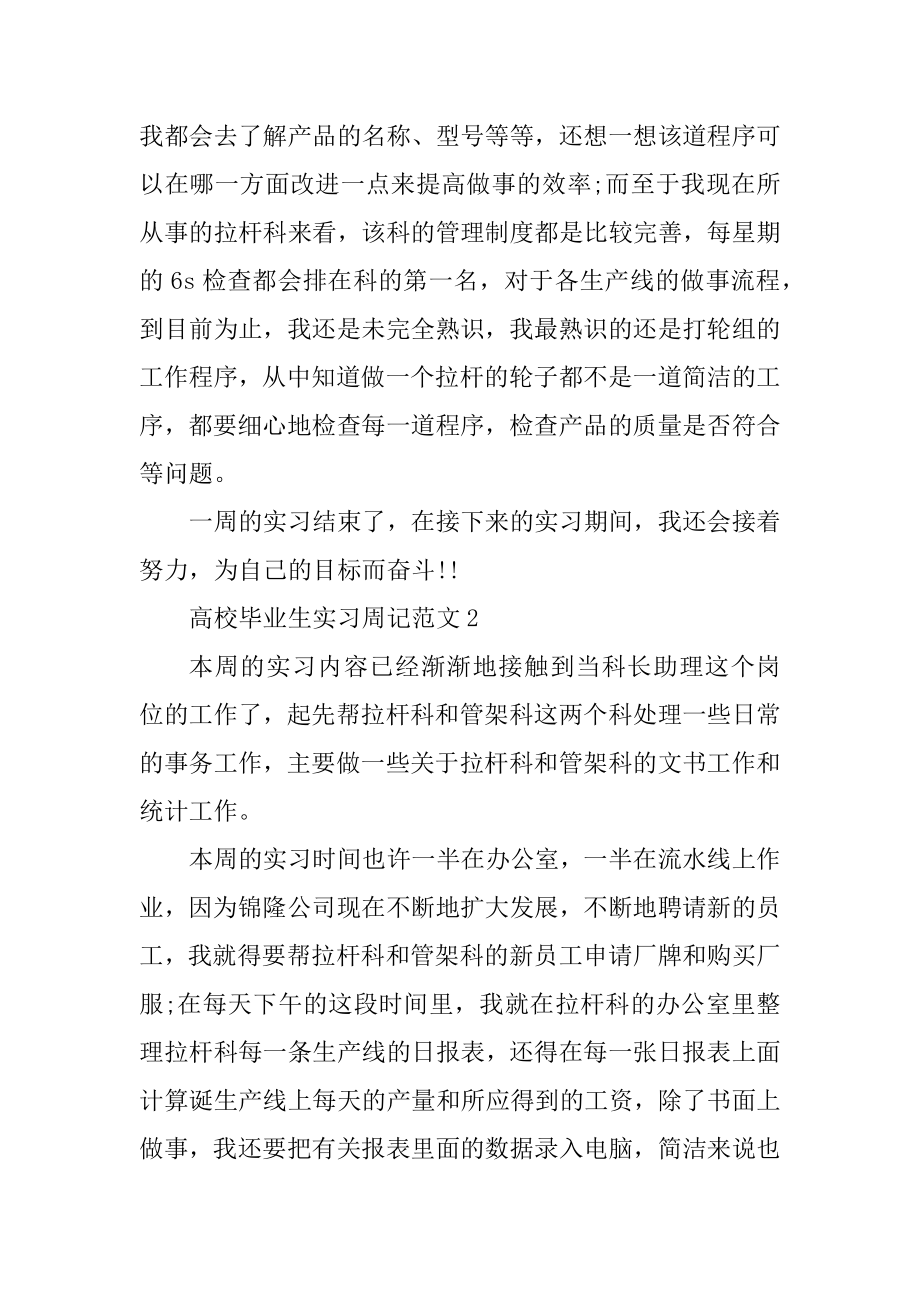 大学毕业生实习周记汇总.docx_第2页