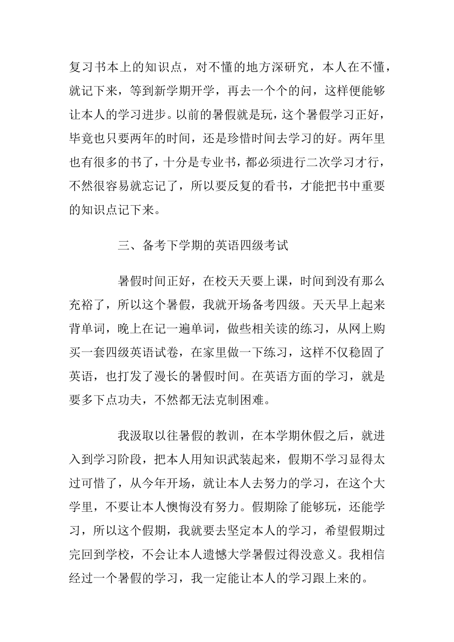 大学生暑假个人计划安排.docx_第2页