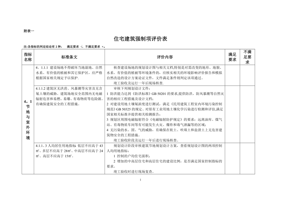 中新天津生态城绿色建筑评价表.doc_第2页