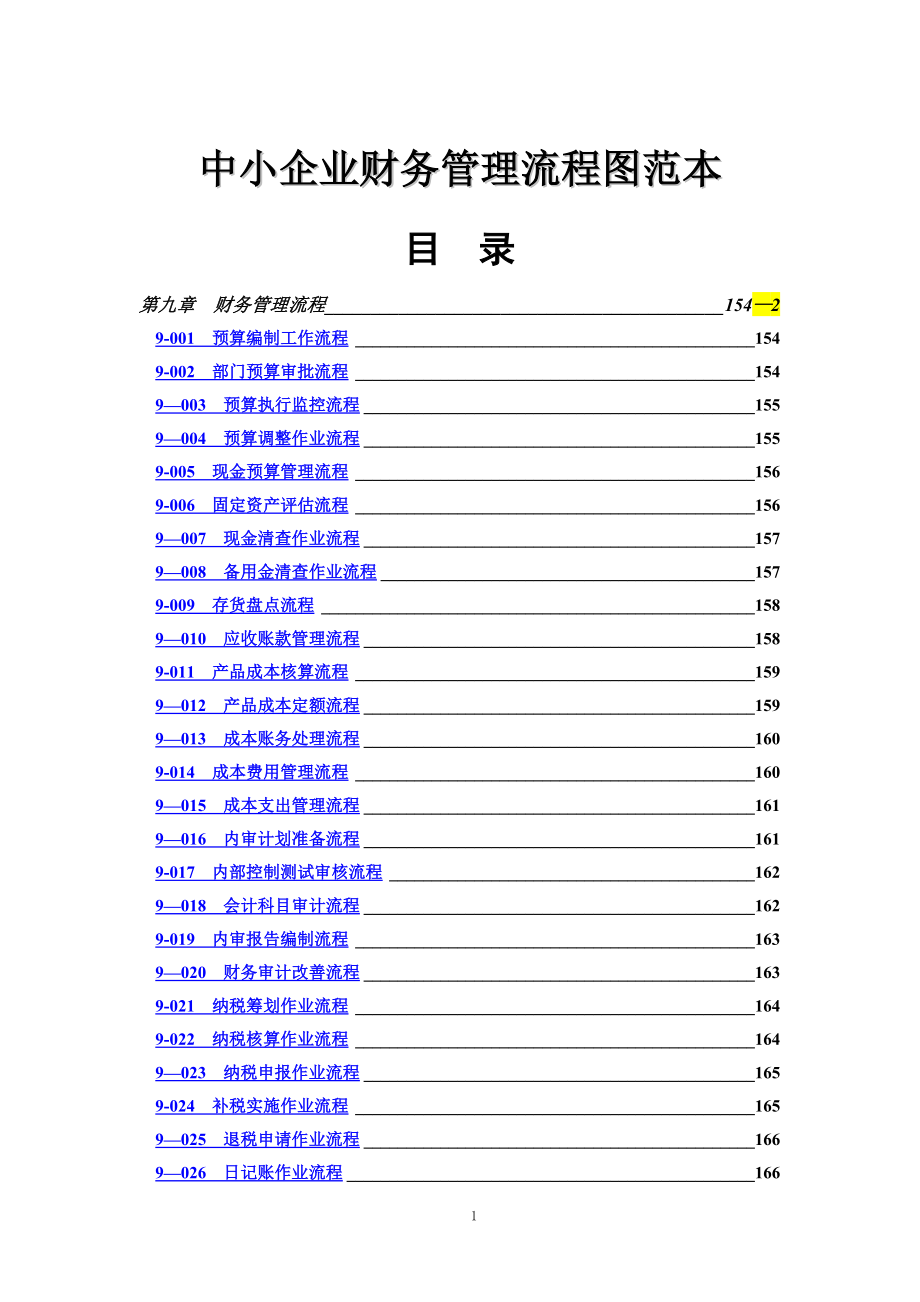 中小企业财务管理流程图范本.doc_第1页