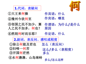 文言虚词：何.ppt