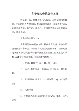 冬季运动会策划书3篇.docx