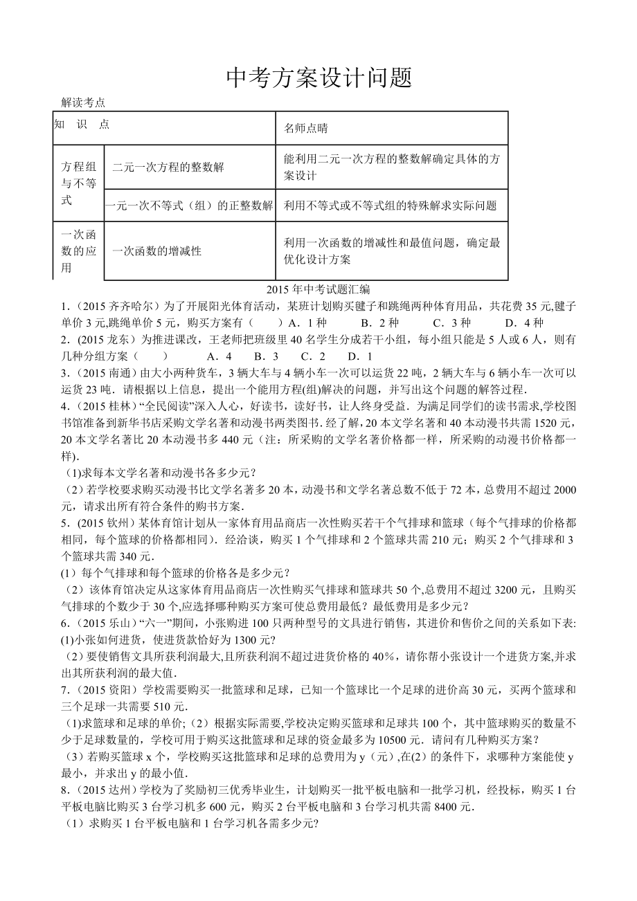 中考方案设计问题.doc_第1页