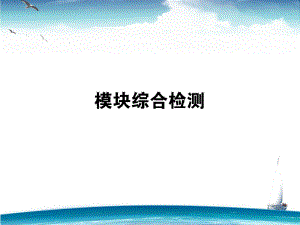 模块综合检测.ppt