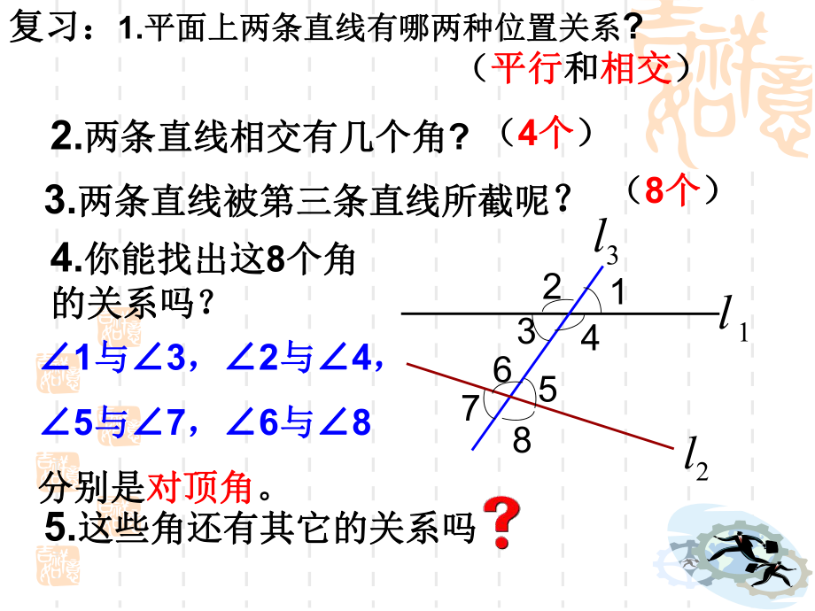 12同位角内错角同旁内角.ppt_第2页