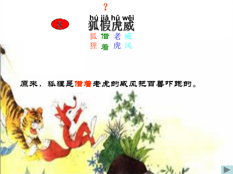 狐假虎威第一课时.ppt_第1页