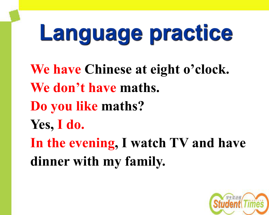 外研版七上Module_5_My_school_day_Unit_3_Language_in_use.ppt_第2页