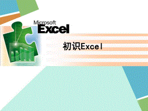 Excel第一课初识Excel.ppt