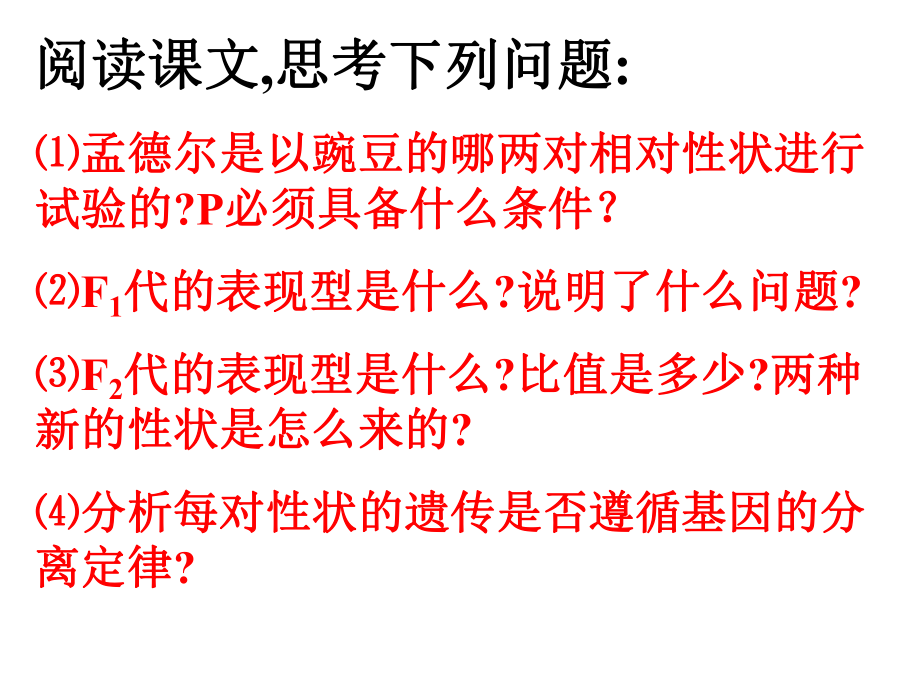 一轮复习 基因的自由组合定律 .ppt_第2页