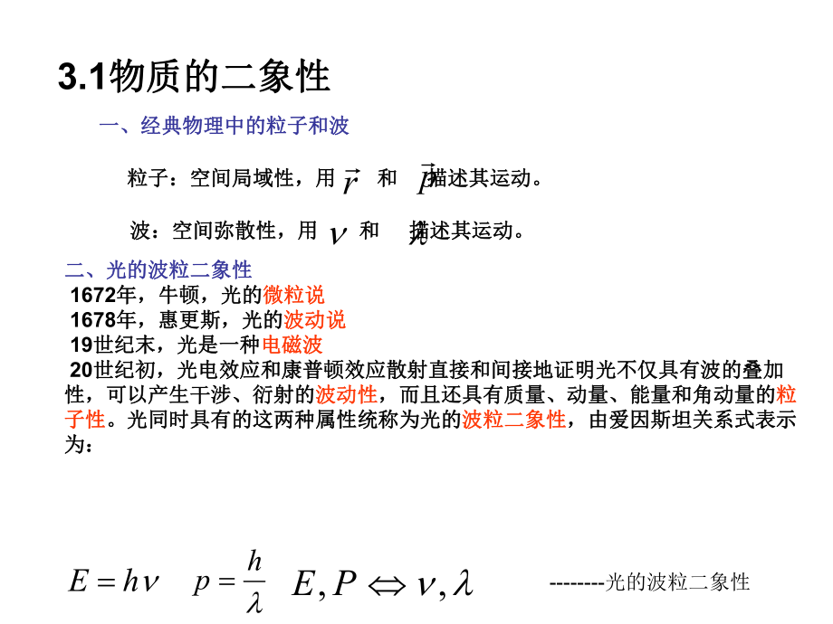 《原子物理学》(褚圣麟)第三章 量子力学初步.ppt_第2页