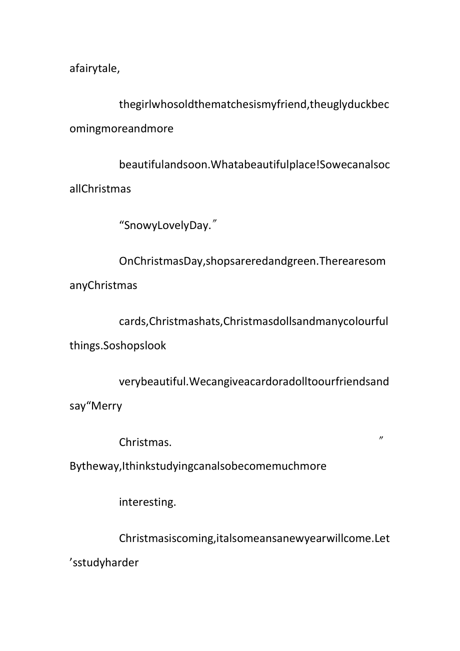 介绍圣诞节英语作文10篇优选.docx_第2页