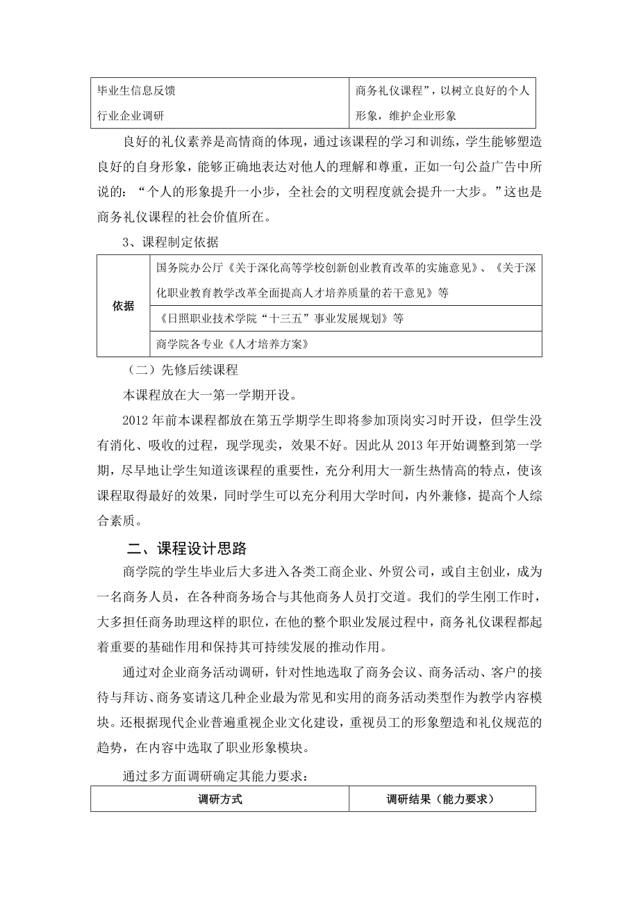 商务利益授课计划-课程整体设计-教学计划-教学日历-课程标准.doc_第2页