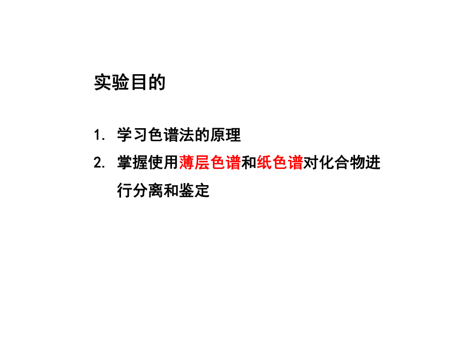 实验一薄层色谱和纸色谱PPT课件.ppt_第2页