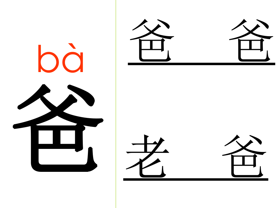 一年级上册拼音+识字一 生字卡片.ppt_第2页