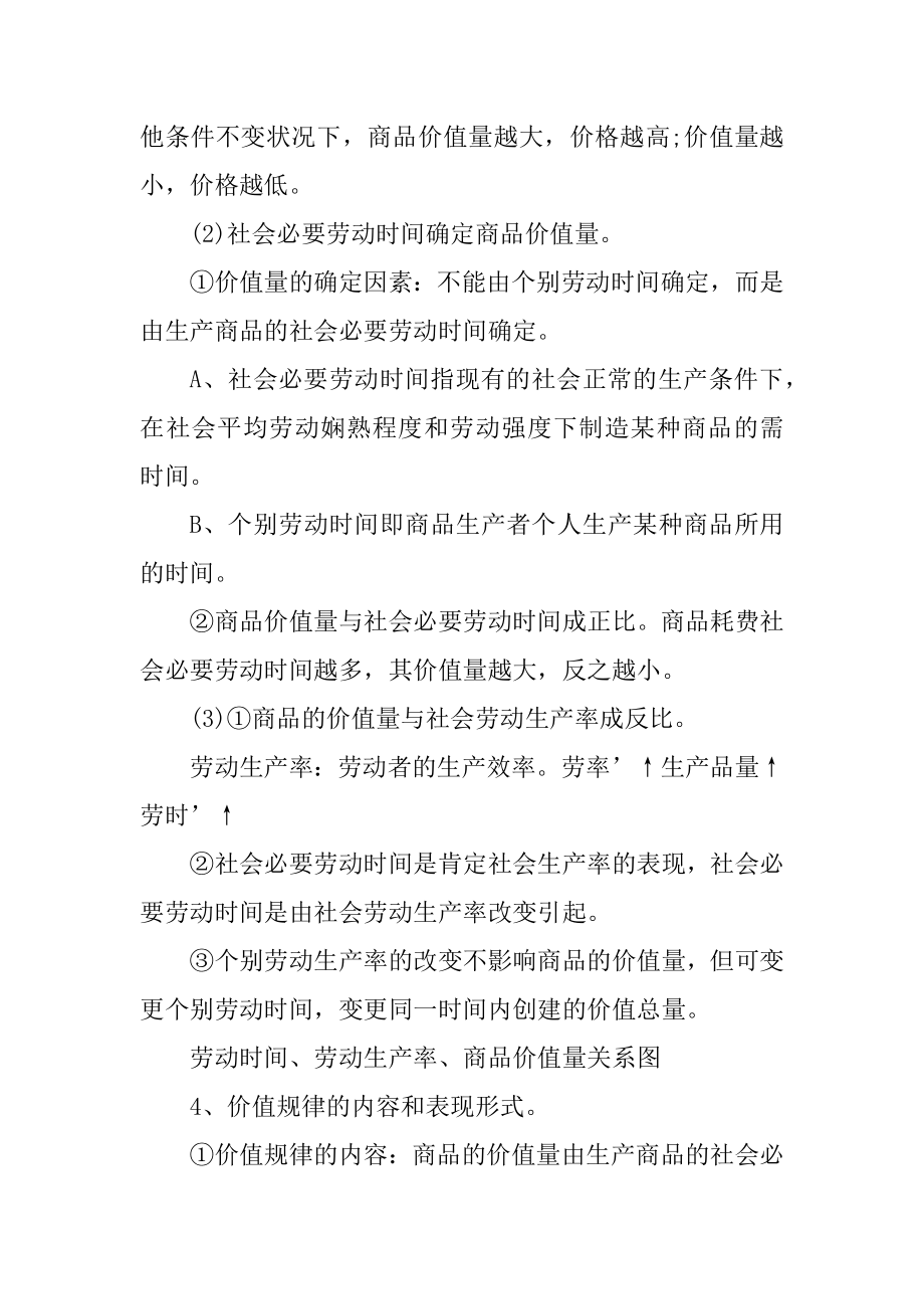 高一政治必修一知识点难点总结五篇分享汇总.docx_第2页