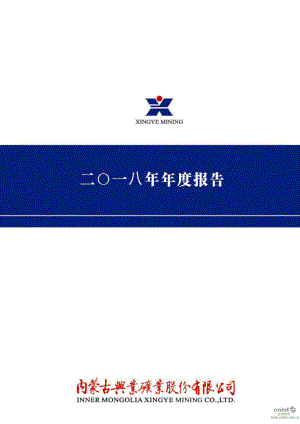 兴业矿业：2018年年度报告.PDF