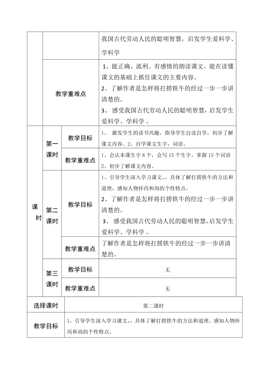 捞铁牛-教学设计.doc_第2页