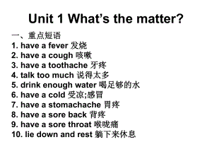 八年级英语下unit1-3单词短语.ppt