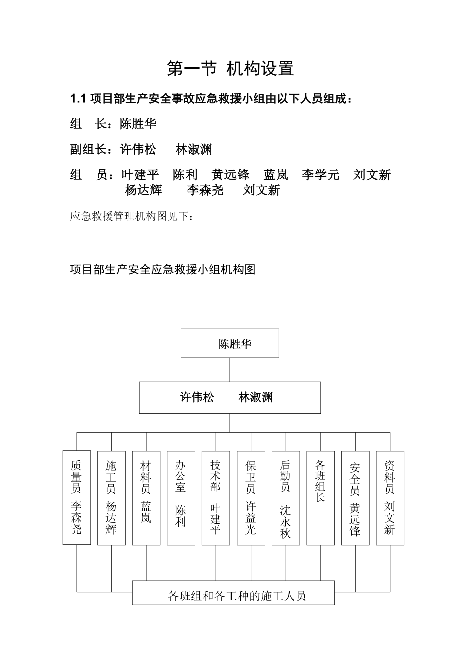 某工程安全事故应急救援预案.docx_第2页