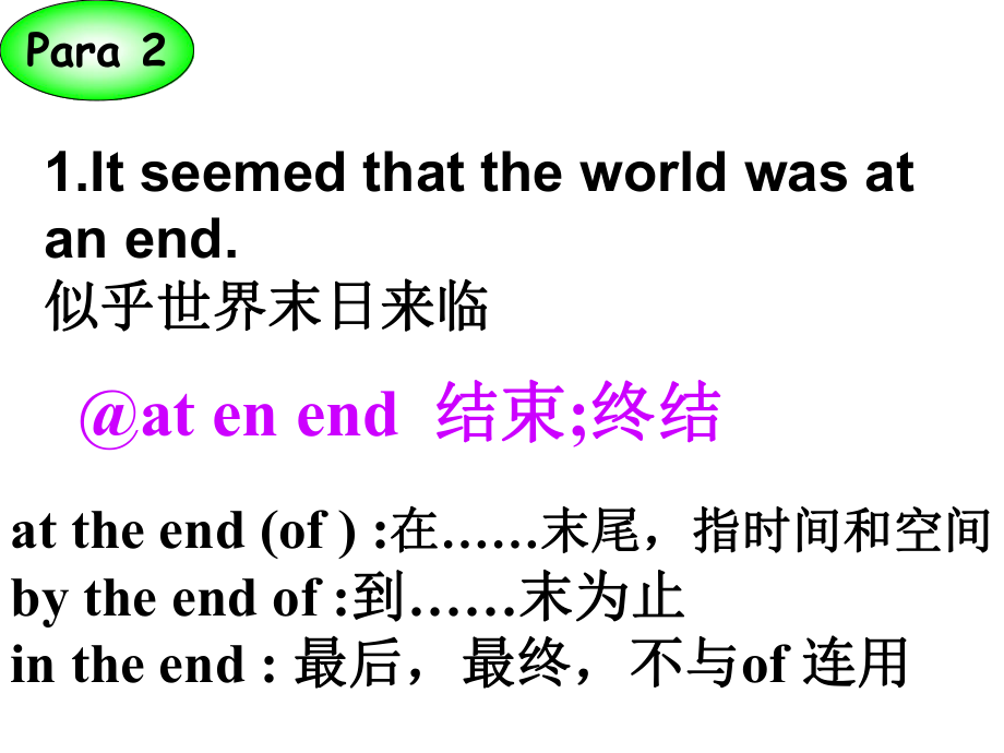 人教版高中英语Book1Unit4Earthquakeslanguagepoints共20张PPT（共20张PPT）.ppt_第2页