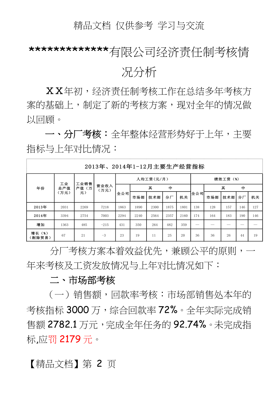 有限公司经济责任制考核情况分析.doc_第2页