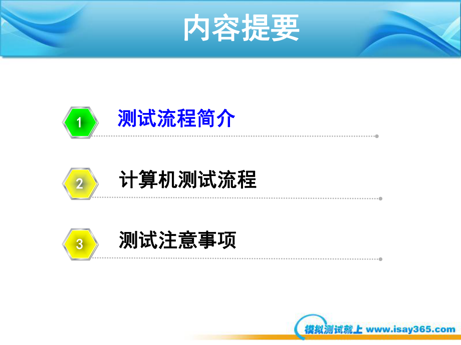 国家普通话水平智能测试系统考生培训模版080716.ppt_第2页