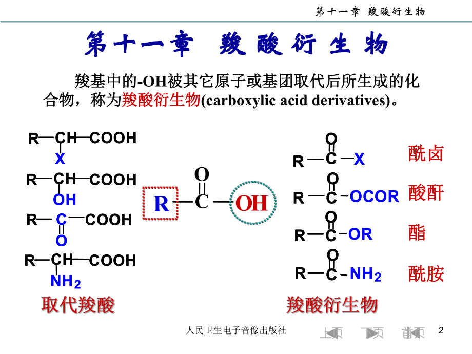 大学有机化学--羧酸衍生物ppt课件.ppt_第2页