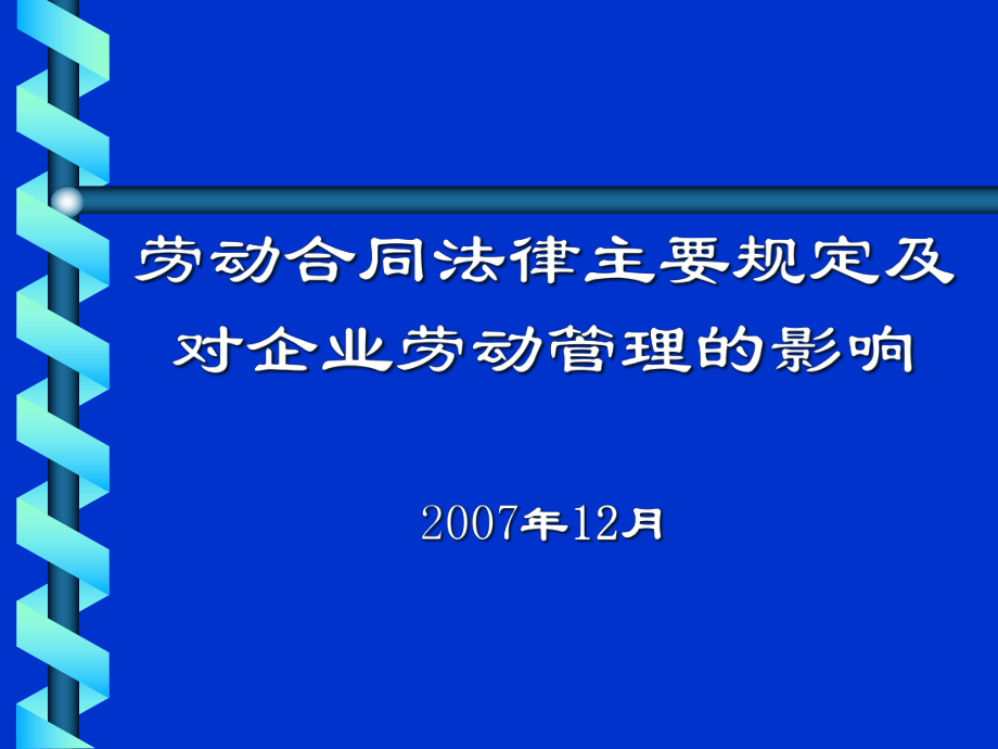 学习劳动合同规定.pptx_第1页