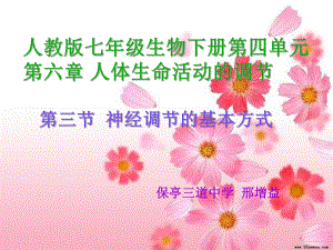 第三节神经系统调节的基本方式.ppt