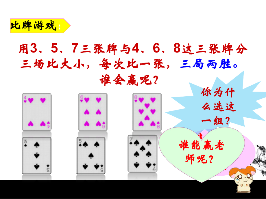 人教版四年级上册_数学广角_策略问题(田忌赛马)高效课堂模式课件.ppt_第2页