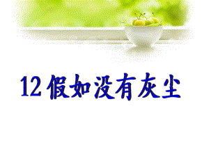 《假如没有灰尘》课件3(1).ppt