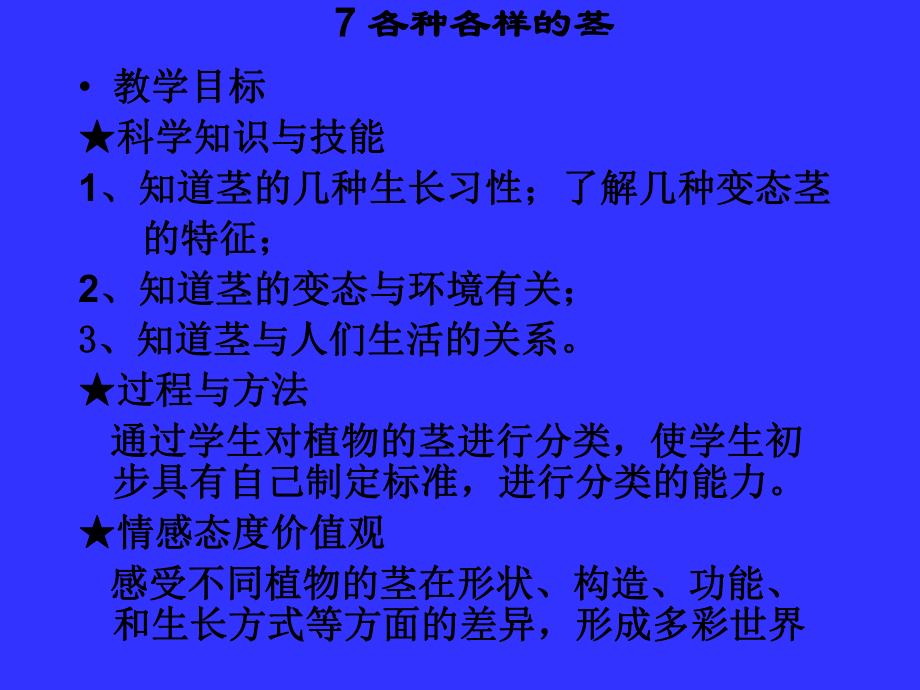 各种各样的茎教材介绍.ppt_第1页