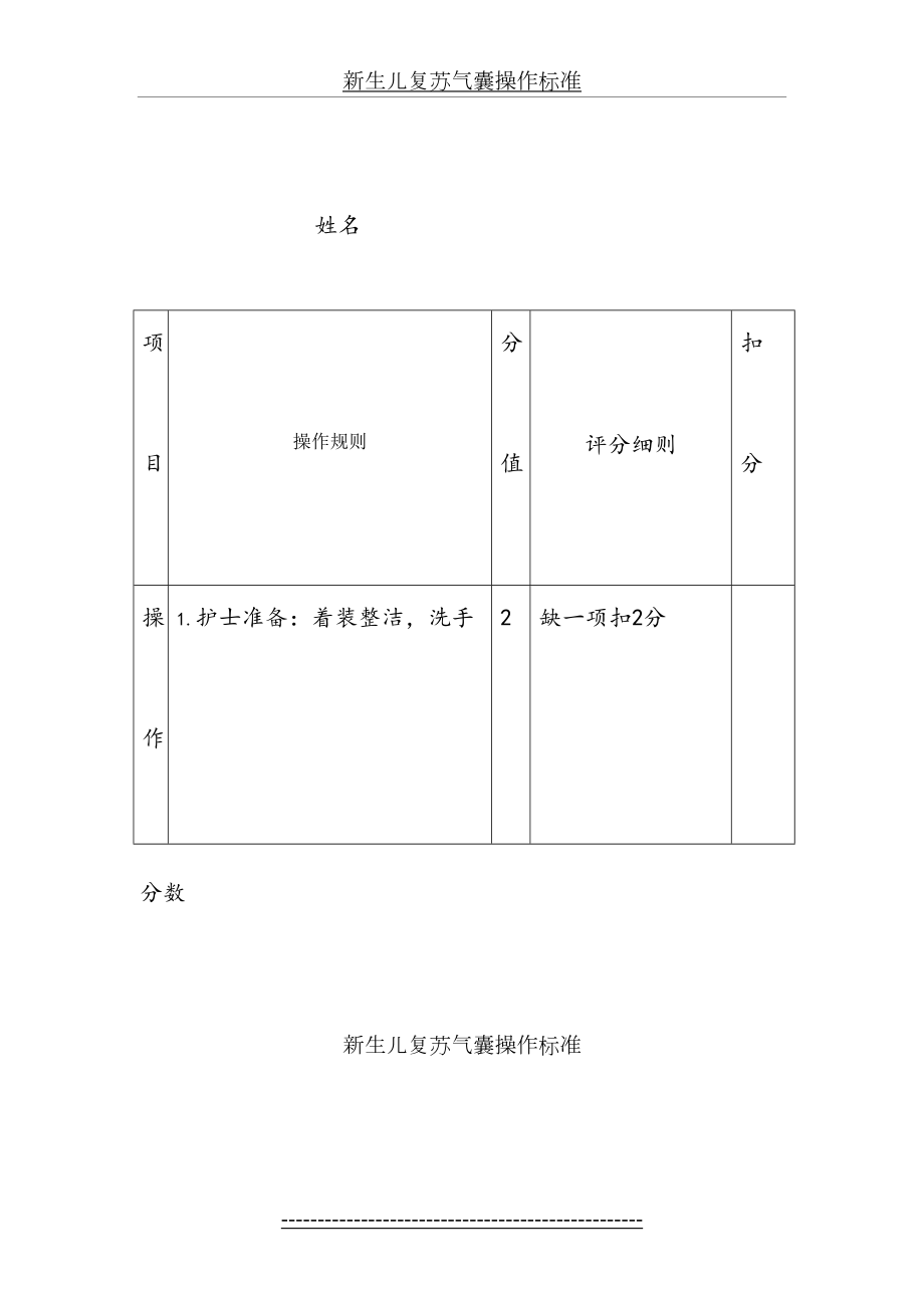 新生儿复苏气囊操作标准.doc_第2页